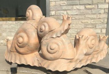 合肥爬行蜗牛石雕—创造独特精美雕塑