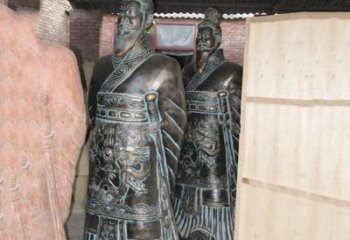 合肥珍贵的秦始皇青铜雕像
