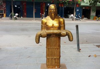 合肥昆仑山神农雕塑像，传承古老艺术
