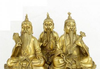 合肥三清祖师神像铜雕，古典经典展现