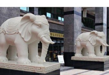 合肥最佳选择——石雕酒店大象雕塑
