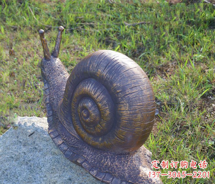 合肥蜗牛铜雕