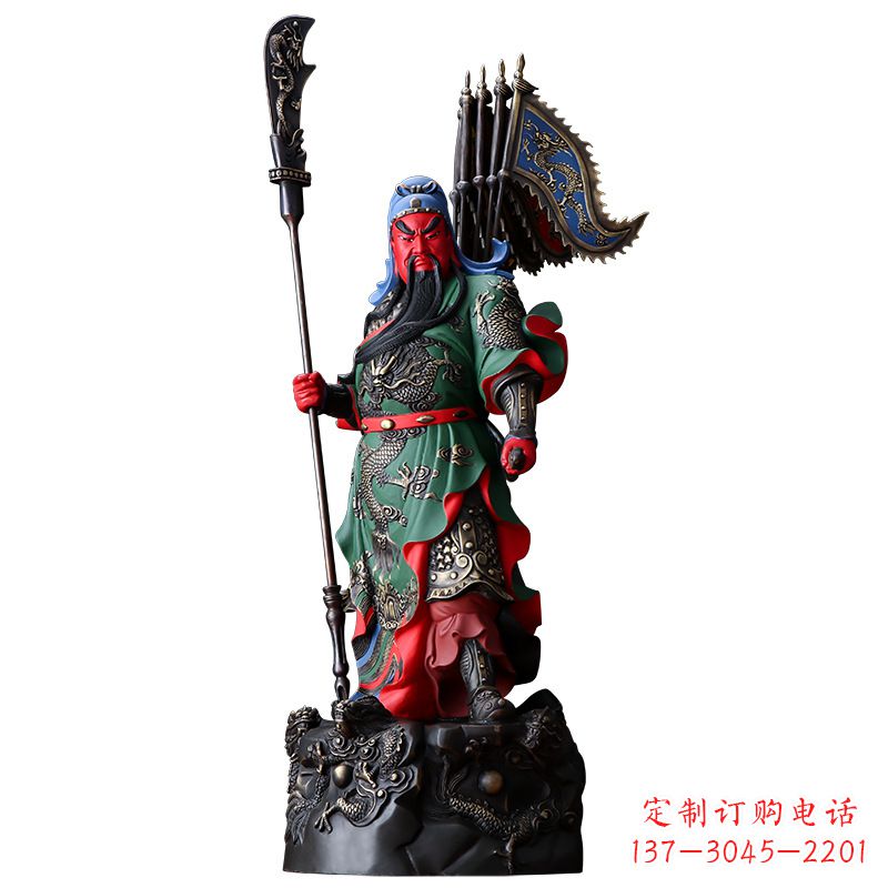 合肥武财神关二爷雕塑