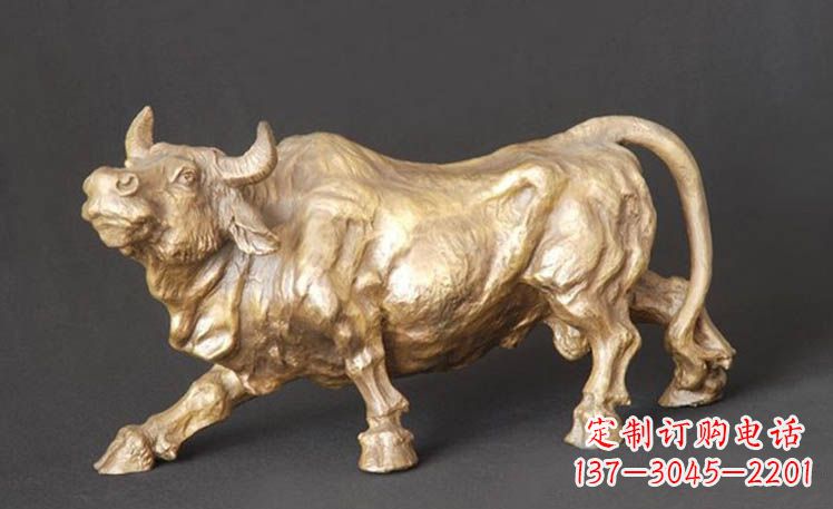 合肥西班牙斗牛-鎏金牛