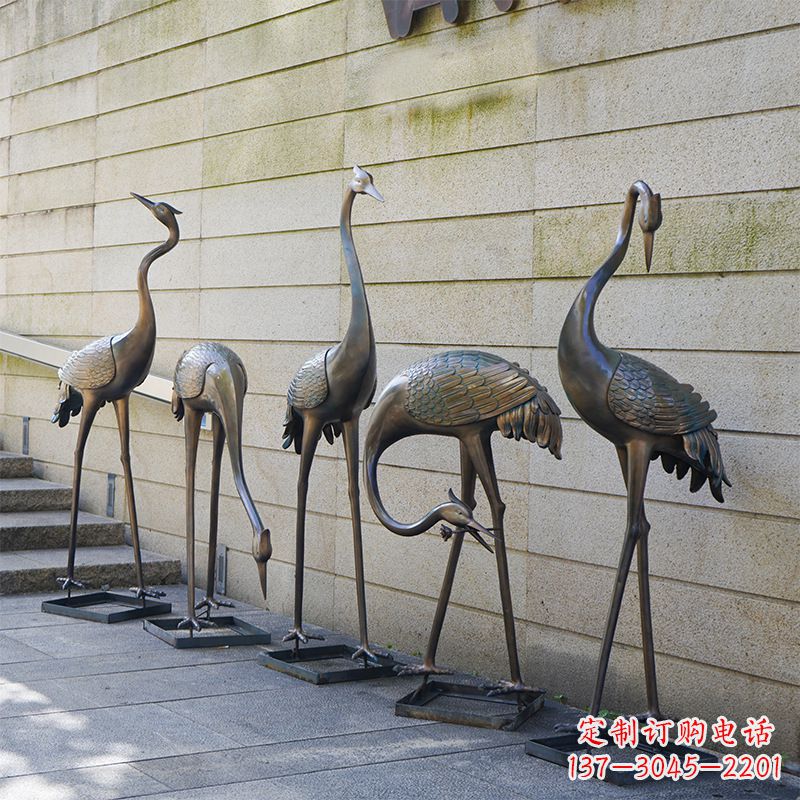 合肥仙鹤不锈钢雕塑