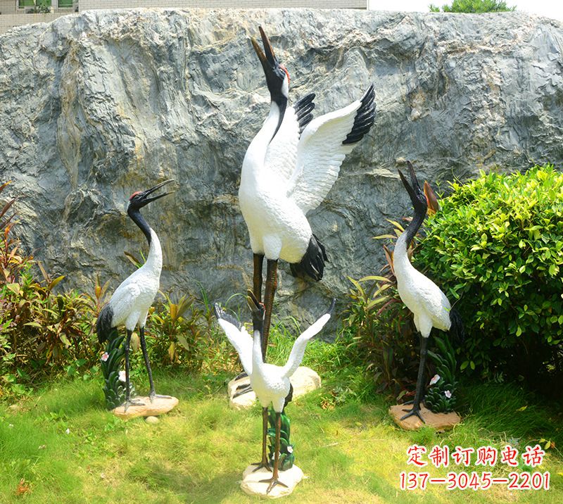 合肥仙鹤雕塑 墓地