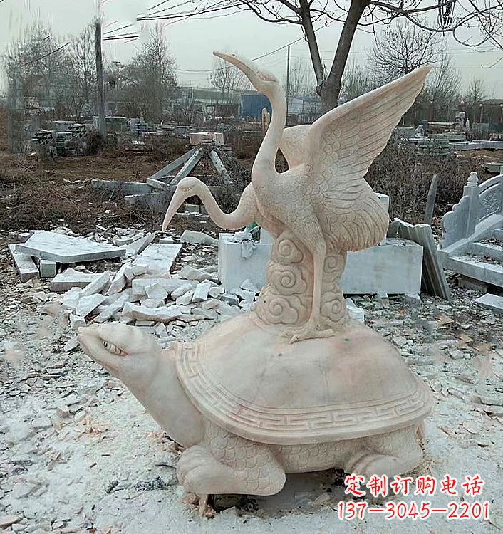 合肥仙鹤石材雕塑