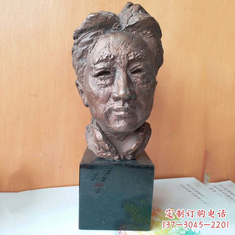 合肥现代画家徐悲鸿先生头像雕塑