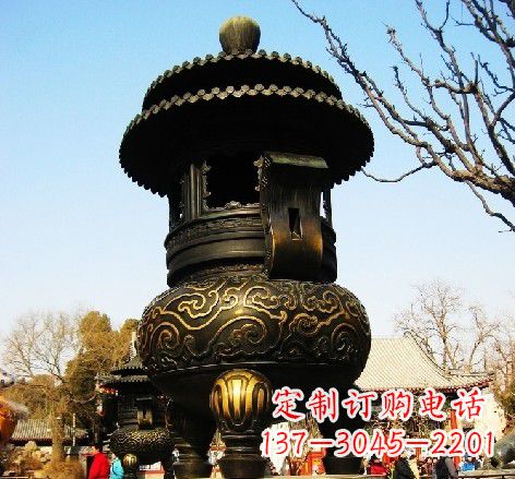 合肥香炉铜雕塑