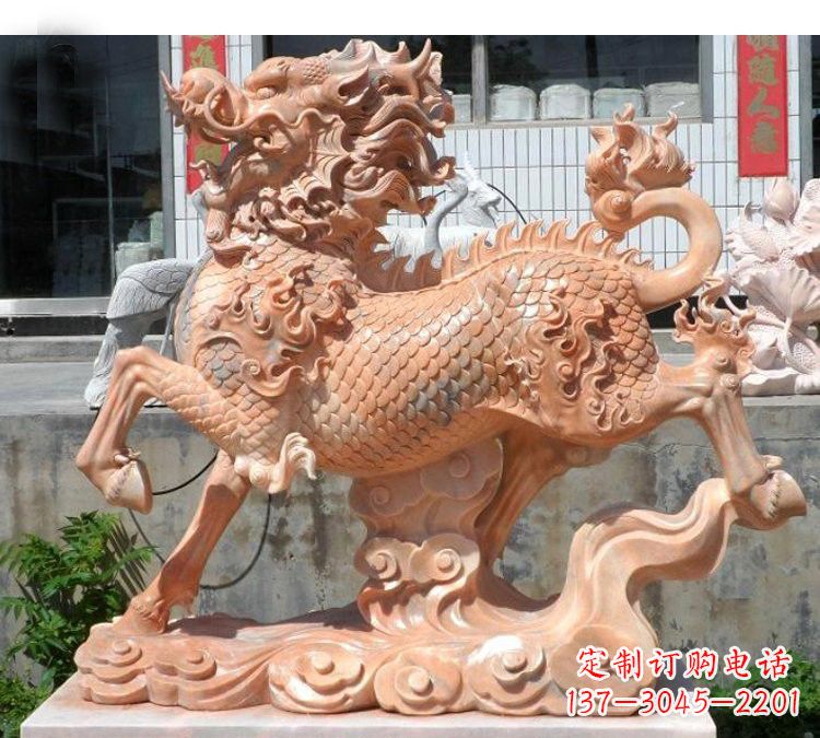 合肥祥云麒麟石雕