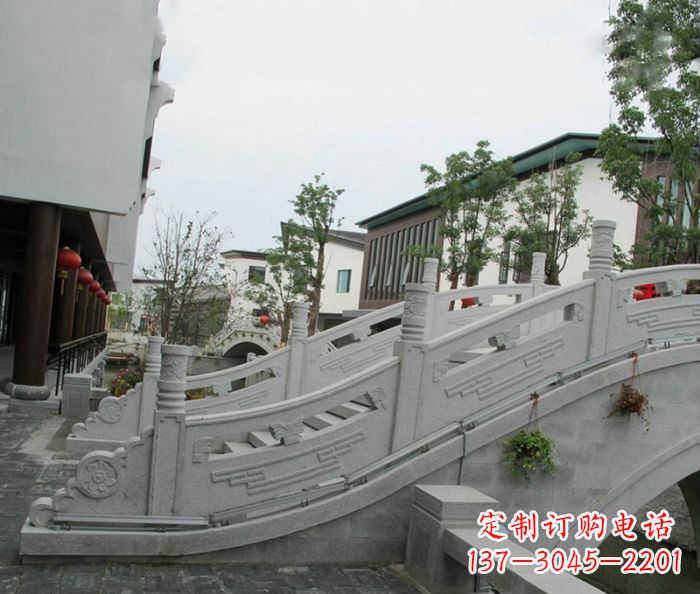 合肥小区景观大理石拱桥