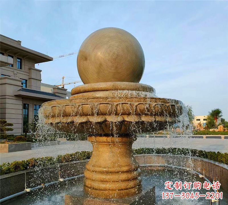 合肥小区石喷泉雕塑