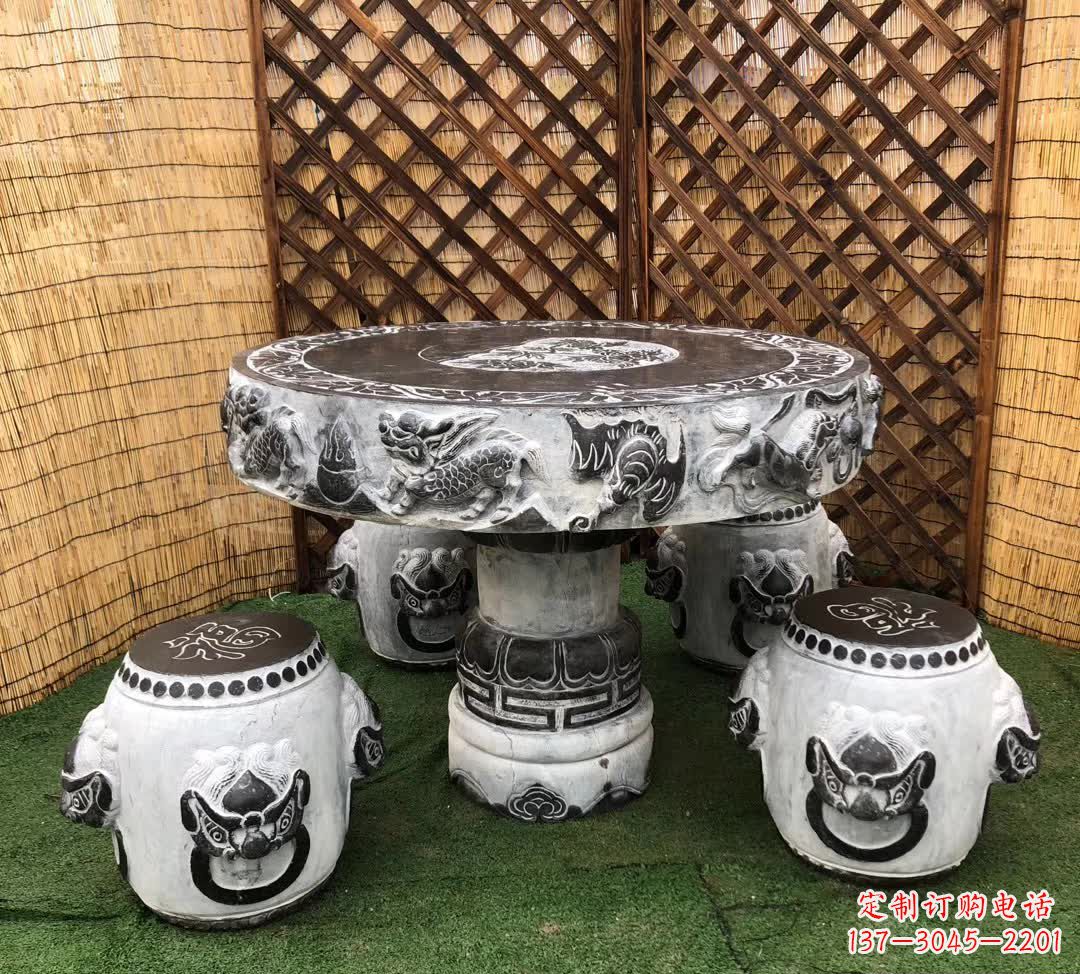 合肥小区休闲创意石桌凳
