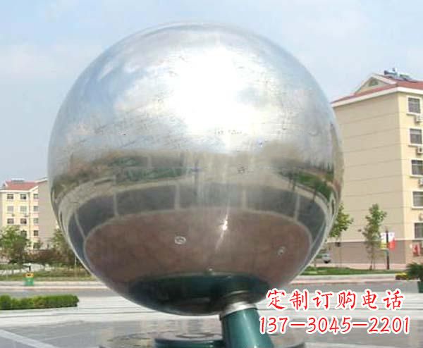 合肥校园不锈钢抽象地球仪雕塑
