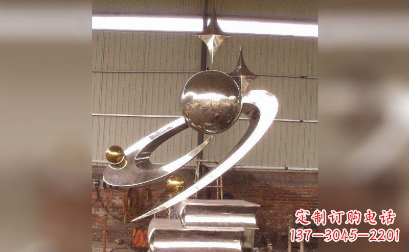 合肥校园不锈钢书籍雕塑