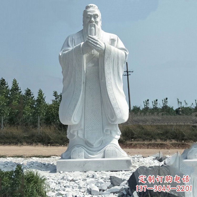 合肥校园孔子人物雕像