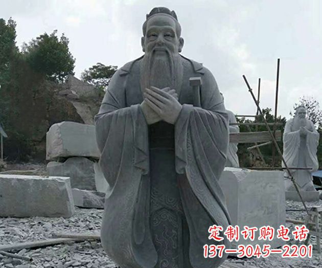 合肥校园孔子人物石雕