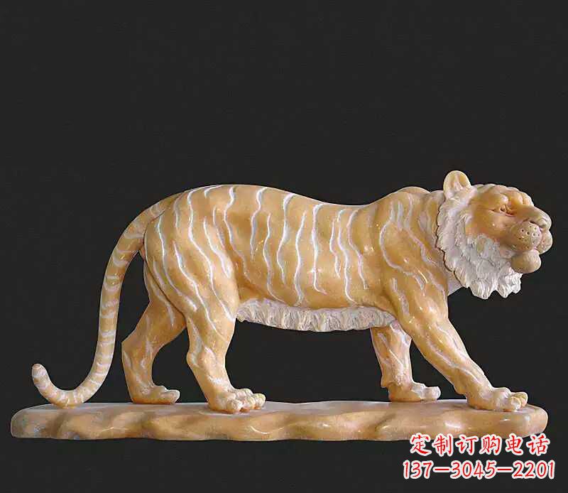 合肥行走老虎石雕动物雕塑