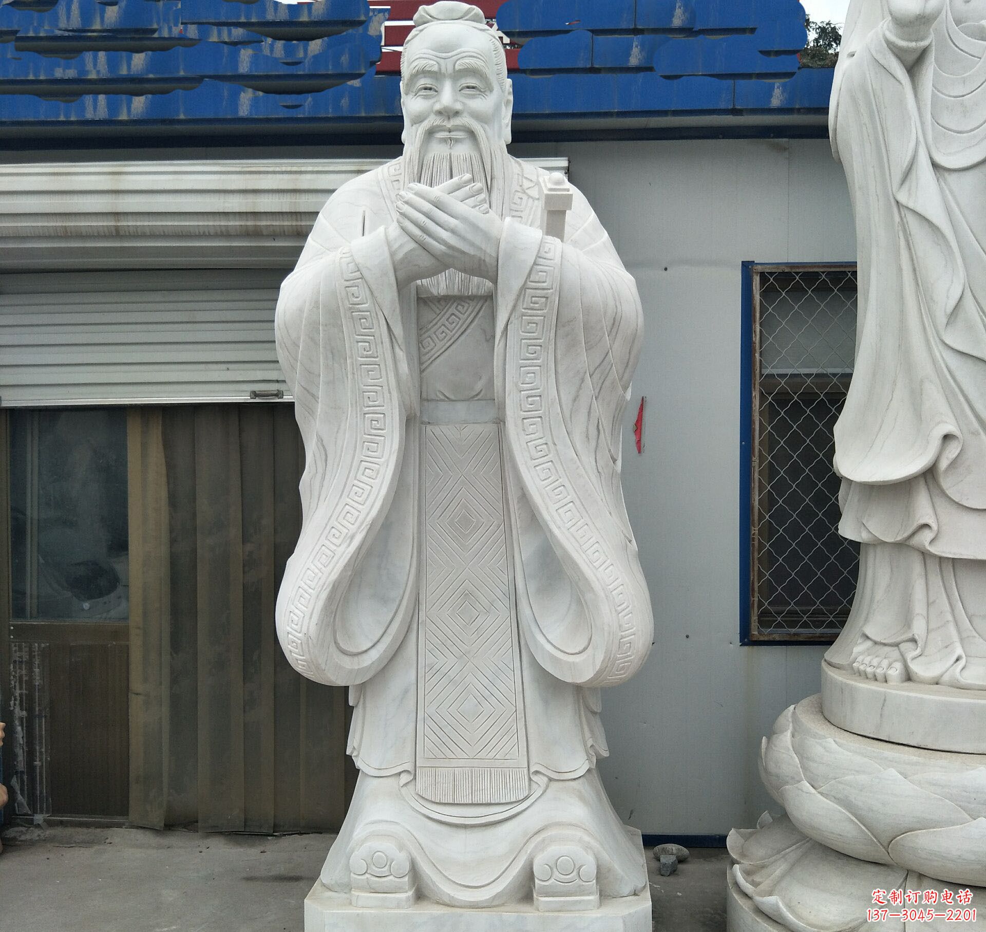 合肥学校礼仪孔子石雕