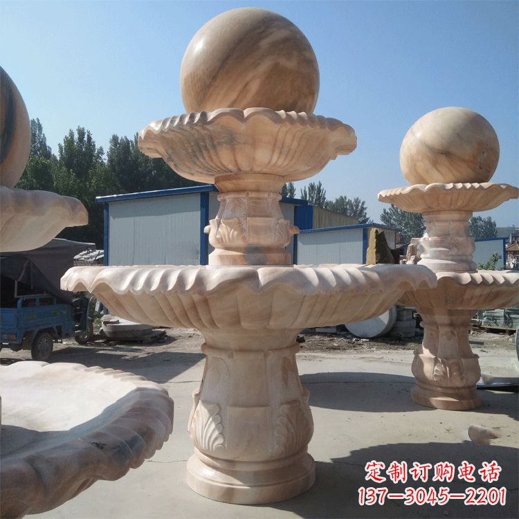 合肥一米的喷泉石雕