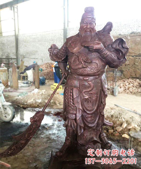 合肥义薄云天关公像