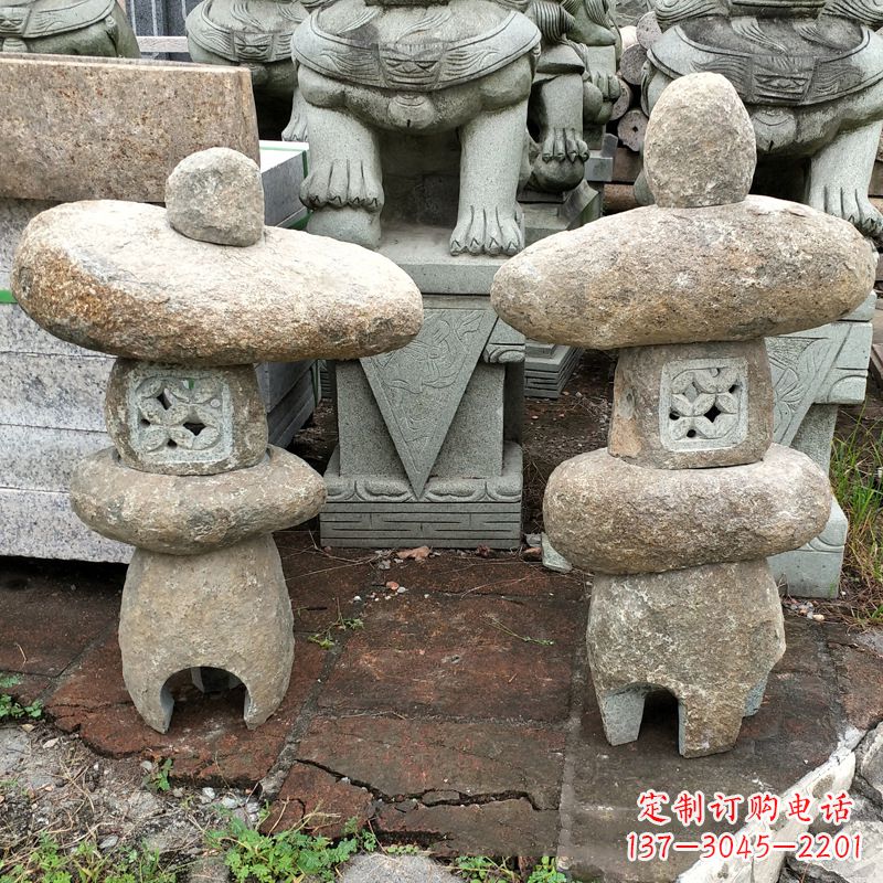 合肥异形现代石灯笼