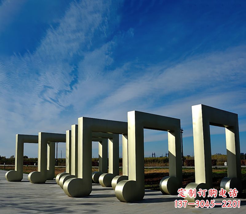 合肥音符雕塑户外