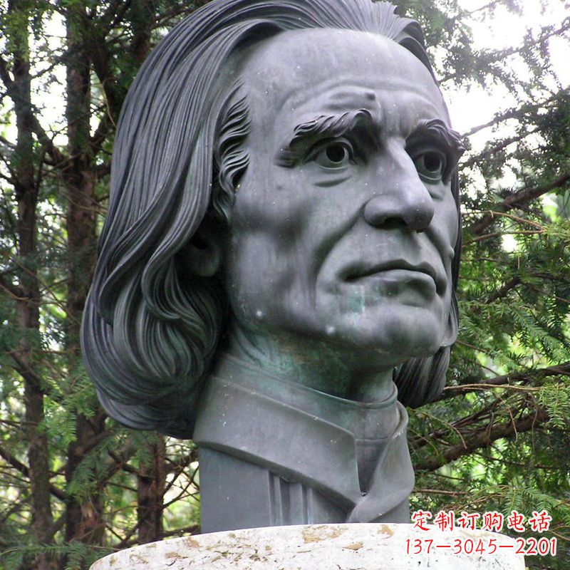 合肥英国著名外科医生利斯特铜雕头像雕塑
