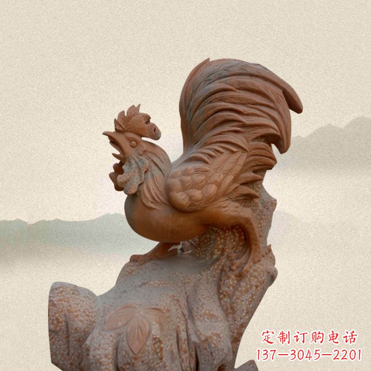 合肥酉鸡景观石雕