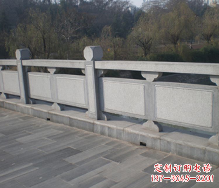 合肥园林仿古石栏板景观石雕 (7)