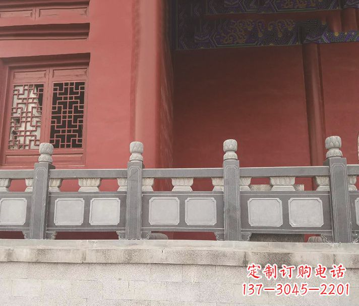 合肥园林仿古石栏板景观石雕 (8)
