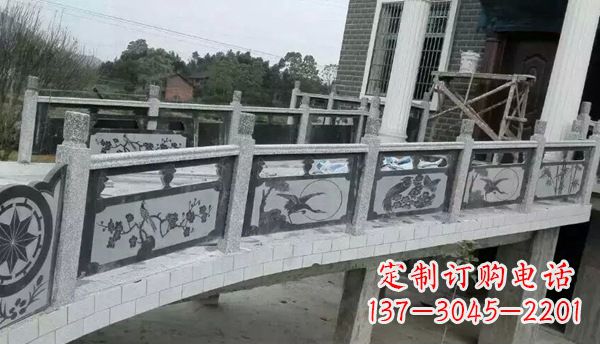 合肥园林仿古石栏板景观石雕 (10)