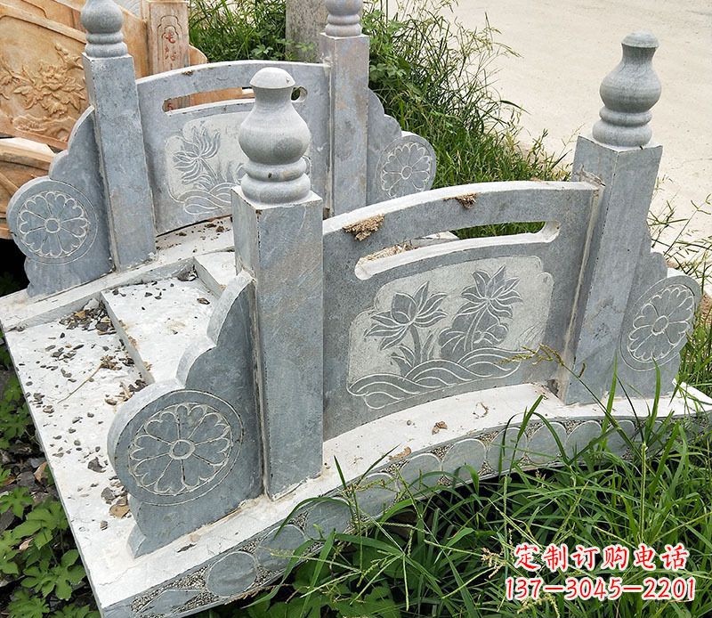 合肥园林仿古石栏板景观石雕_1 (2)