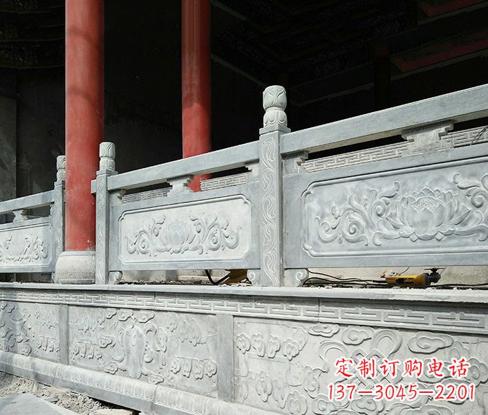 合肥园林仿古石栏板景观石雕_1 (3)