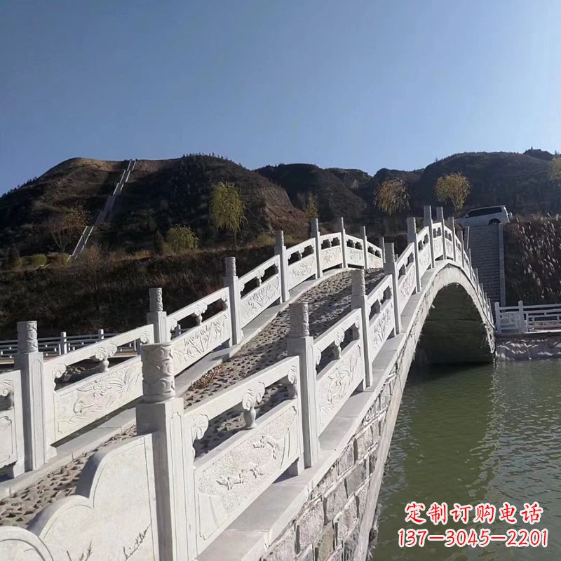 合肥园林景点石雕桥栏板