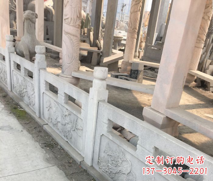 合肥园林景观大理石浮雕栏板石雕