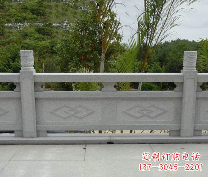 合肥园林景观大理石栏板雕塑 (3)