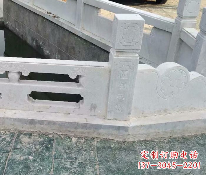 合肥园林景观大理石栏板雕塑 (7)