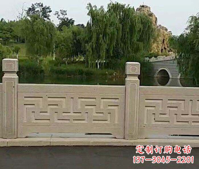 合肥园林景观大理石栏板石雕 (4)