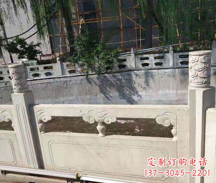 合肥园林景观大理石栏板石雕 (6)