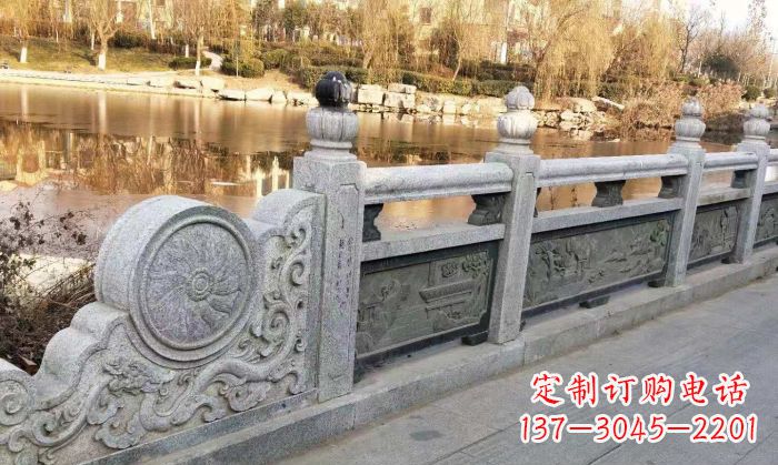 合肥园林景观大理石栏板石雕 (10)