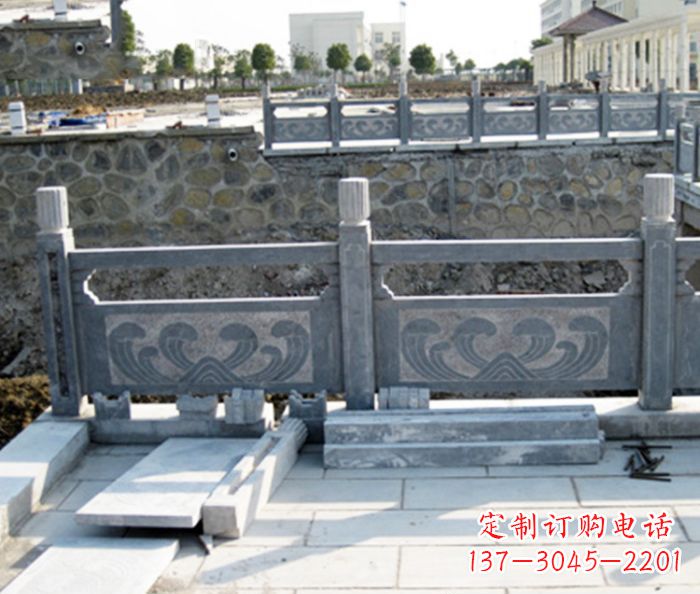 合肥园林景观大理石栏板石雕 (11)