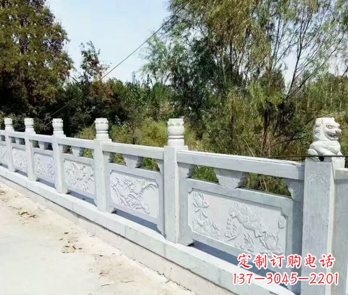 合肥园林景观大理石栏板石雕_1