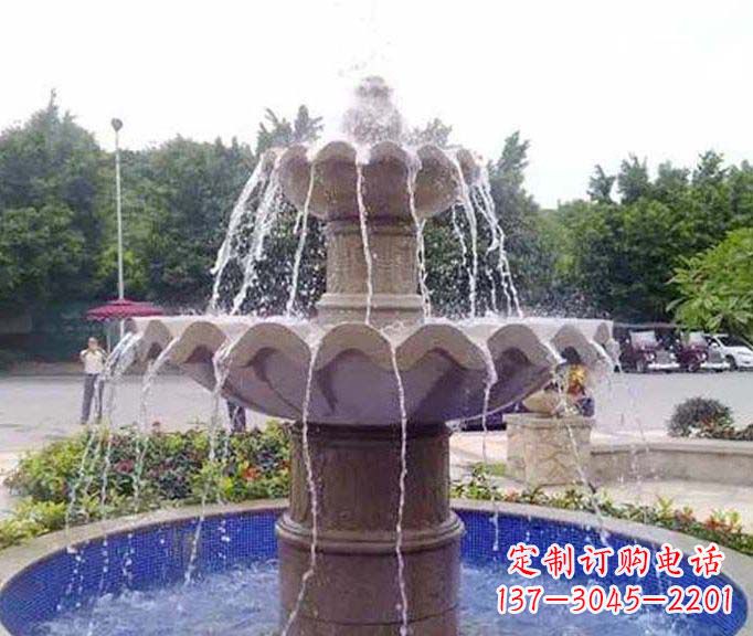 合肥园林景观大理石喷泉石雕