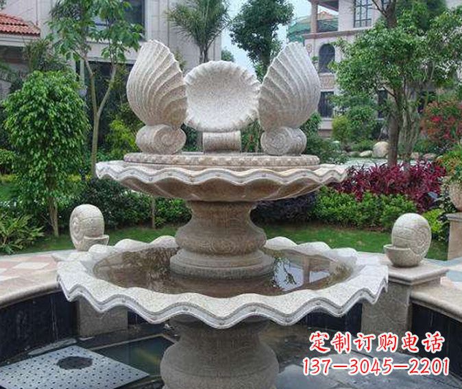 合肥园林景观多层喷泉石雕