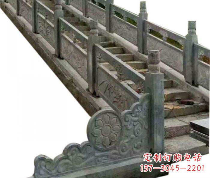 合肥园林景观仿古石雕栏板 (4)