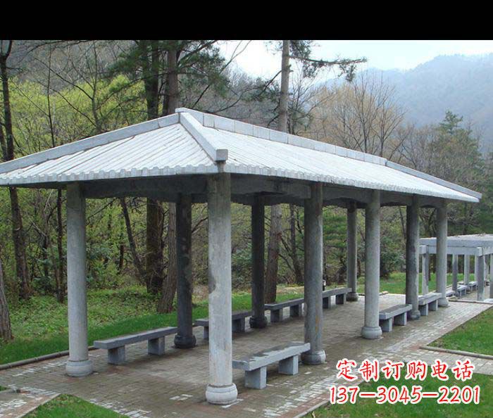 合肥园林景观仿古石雕长廊