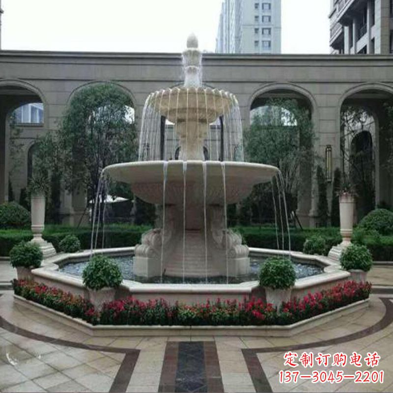 合肥园林石雕喷泉雕塑