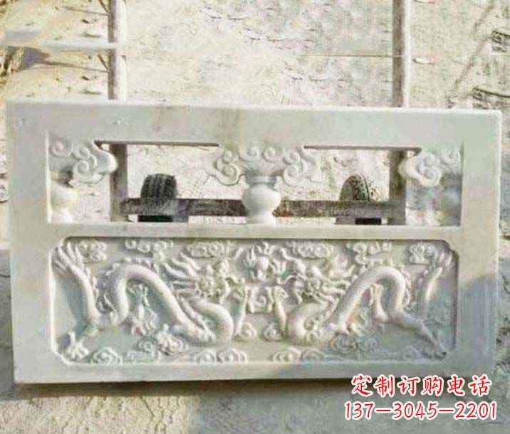 合肥园林石浮雕栏板景观石雕