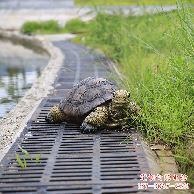 合肥园林水景动物仿真乌龟雕塑